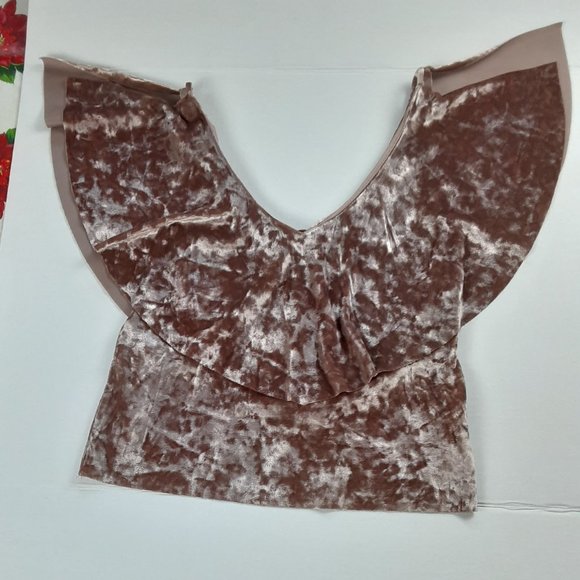 Zara Tops - *HP* NWT Zara-Small-Cold Shoulder Crop Top